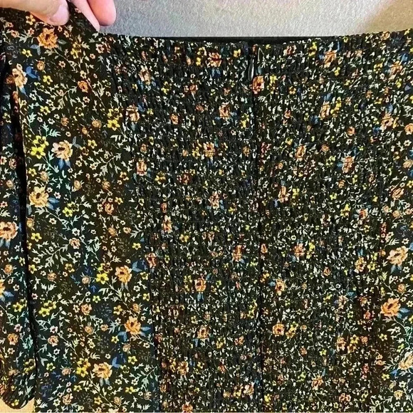 FRENCH CONNECTION Delmira Verona Floral Print Mini Dress Size 10 - Picture 9 of 10